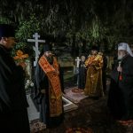Иерархи, прибывшие на торжества, совершили литию на могилах ставропольских архипастырей